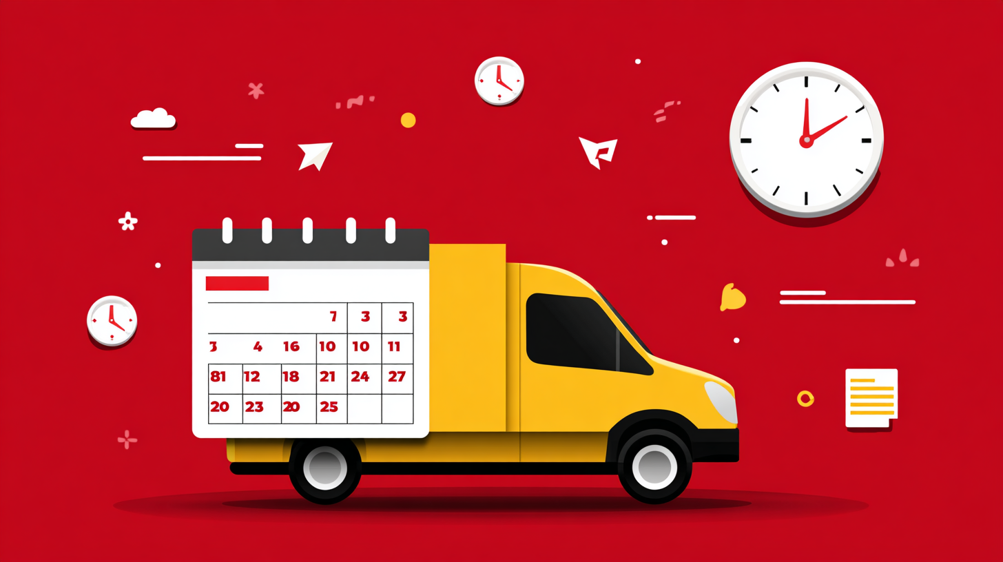 marketing para delivery calendário semanal