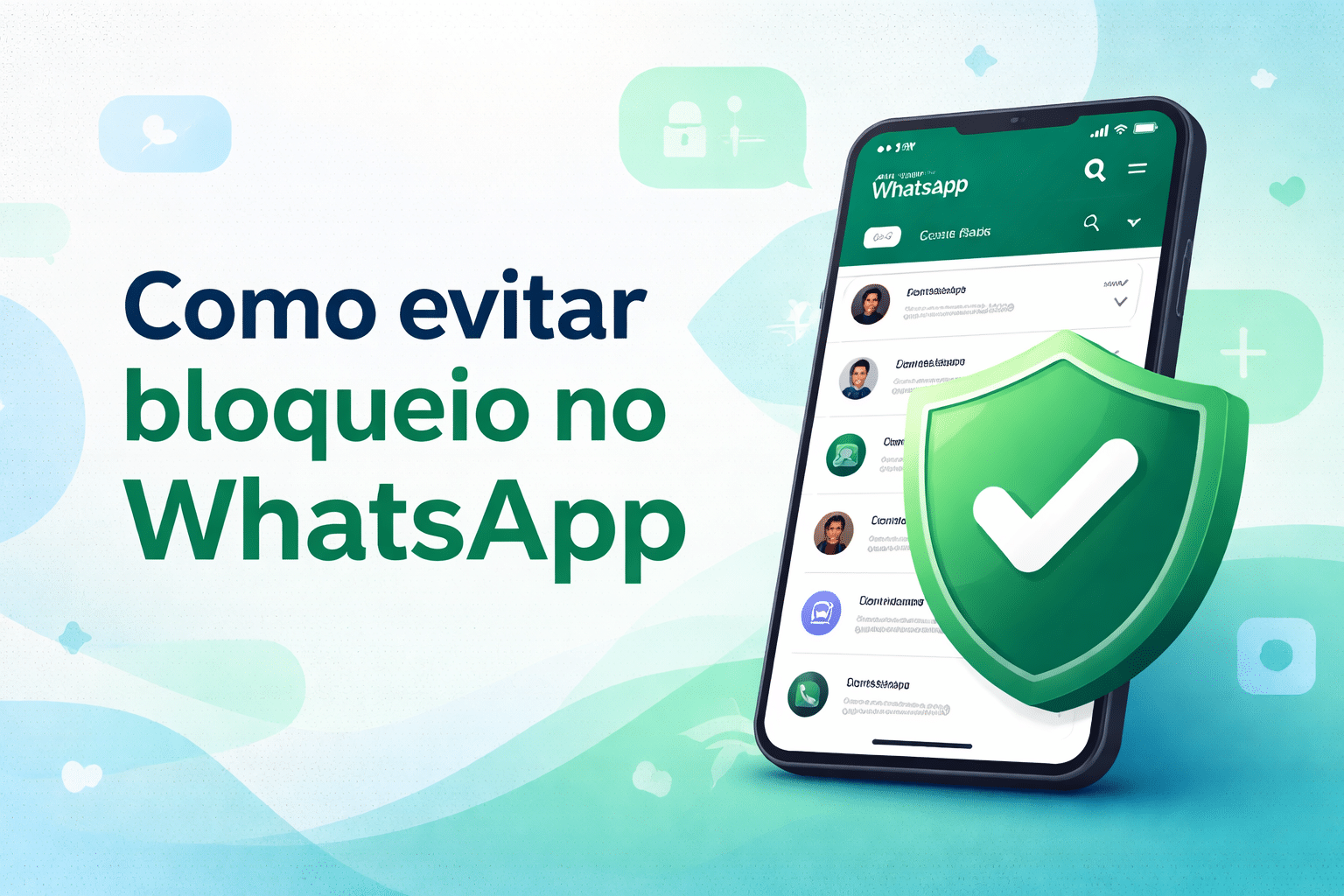 como evitar bloqueio de número no WhatsApp API não oficial