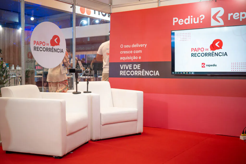 Bastidores das gravações do Papo de Recorrência