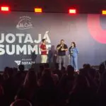 Palestra do Fernando Nogarini no palco principal do evento