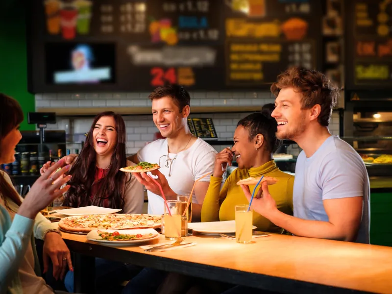 automação para pizzaria​ e clientes