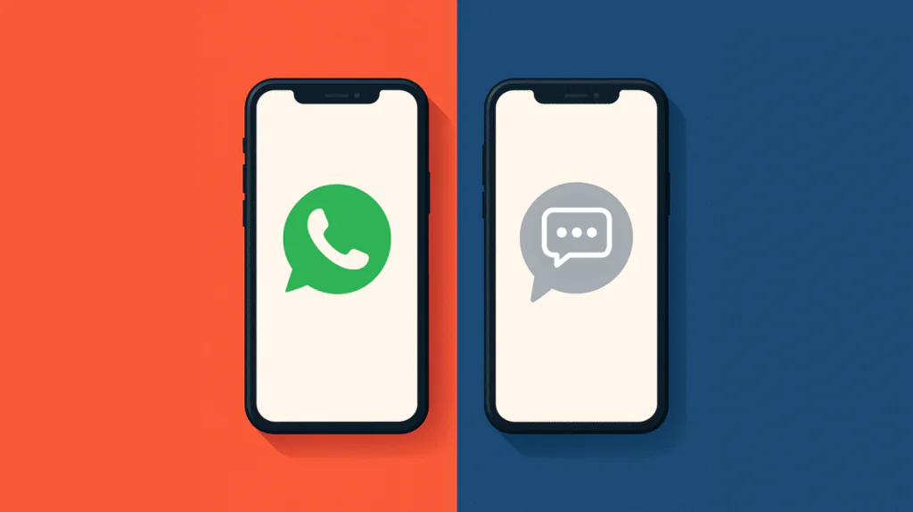 WhatsApp vs SMS: qual canal de food marketing gera mais conversões?
