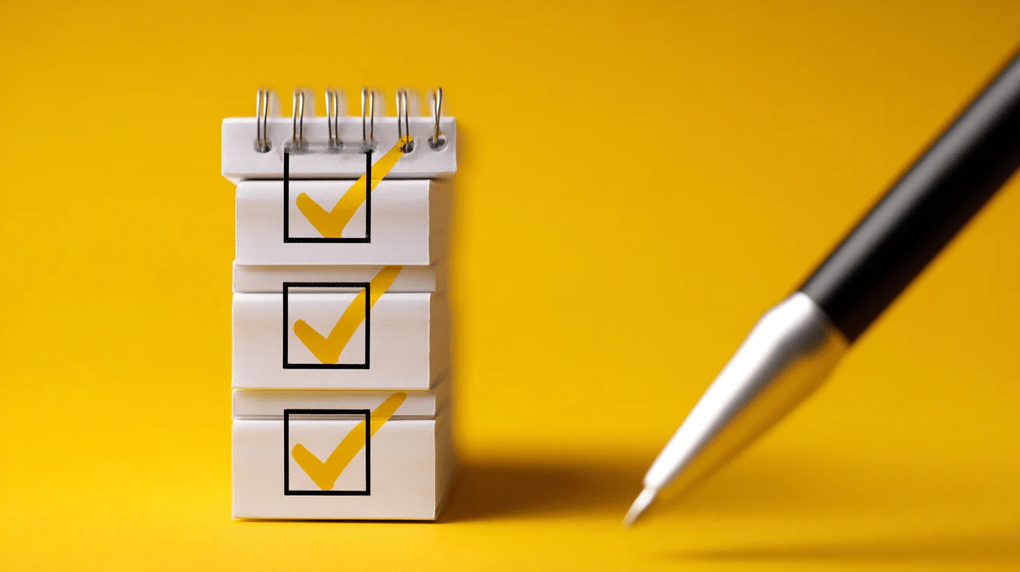 checklist de food marketing