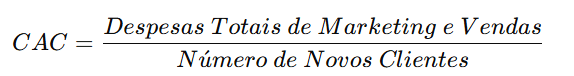 CAC restaurante qual a fórmula