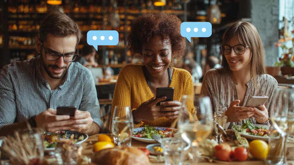 marketing gastronômico com SMS