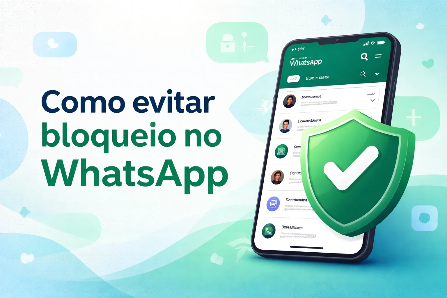 como evitar bloqueio de número no WhatsApp API não oficial